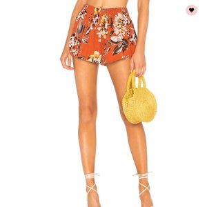 BNWOT - Tularosa Floral Smocked Waist Short MD